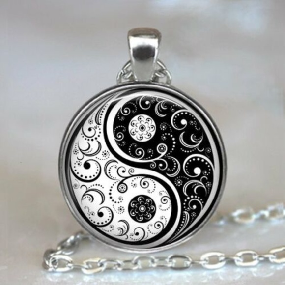 Jewelry - 3 for $35 NEW Yin Yang Zen Boho  Silver Necklace